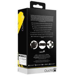 Ouch! Xtreme Bâillon Boule avec Crochet nasal Gag Noise Noir